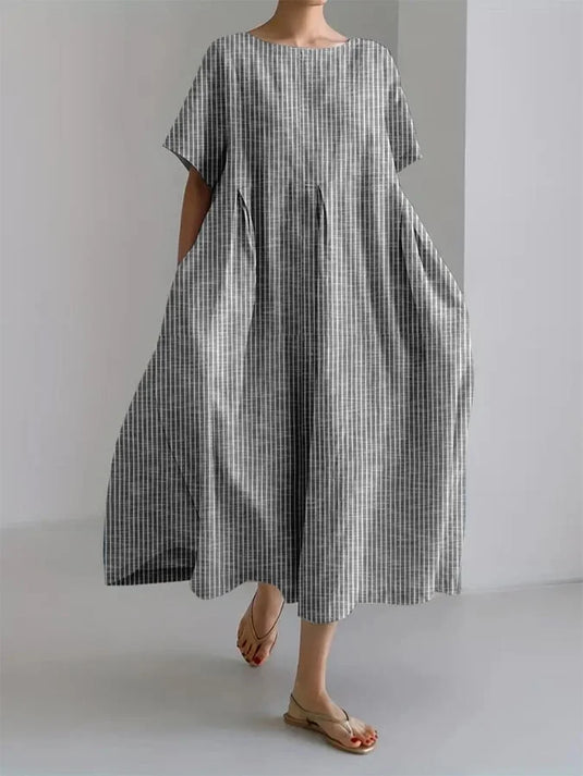 Bianca | Retro Vintage Midi Casual Summer Dress