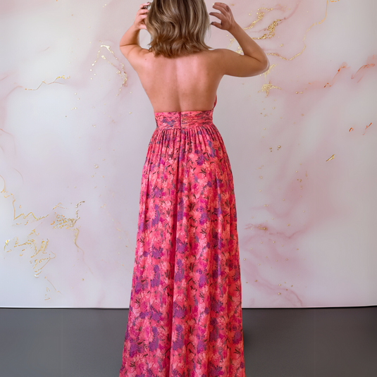 Lilia | Romantic Maxi Floral Dress