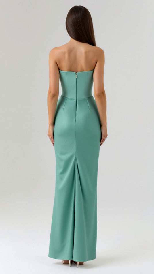 Gail | Sophisticated Maxi Wedding Guest Dress