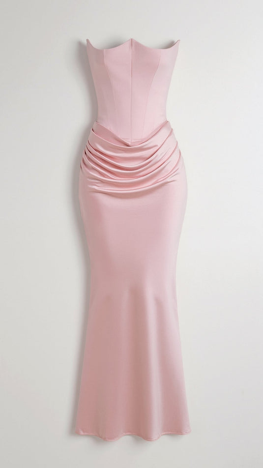 Gail | Sophisticated Maxi Wedding Guest Dress