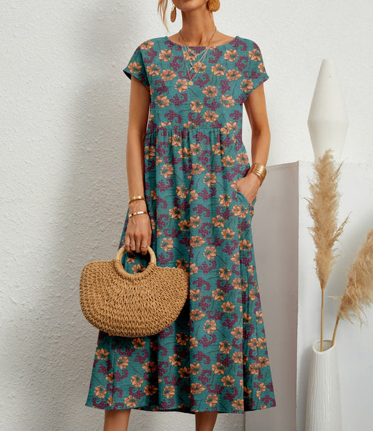 Devy | Charming Midi Floral Dress