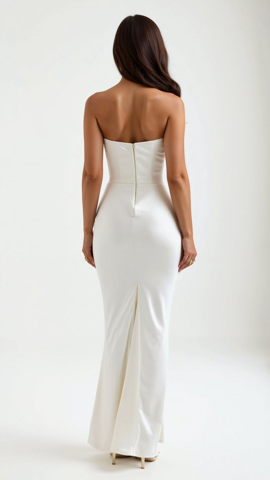 Gail | Sophisticated Maxi Wedding Guest Dress