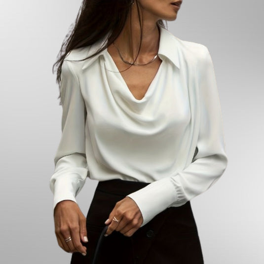 Rhea | Chic Women Satin Women Blouse