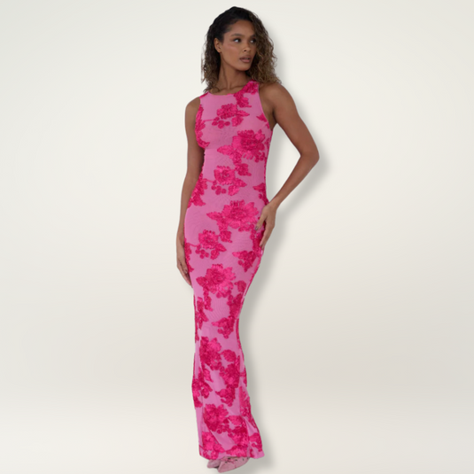 Karen | Charming Maxi Floral Dress