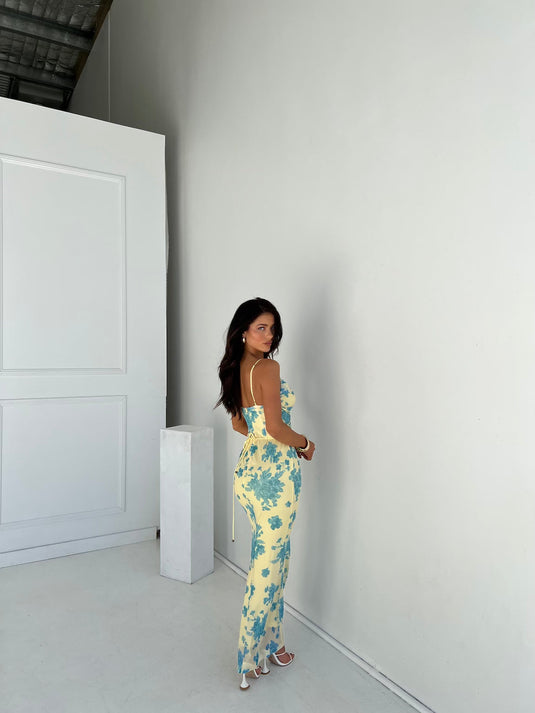 Thelma - Romantic Floral Wedding Guest Dress