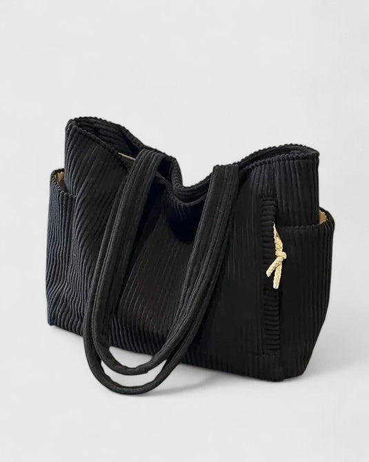Jackie | Trendy Ribbed Shoulder Women Handbag