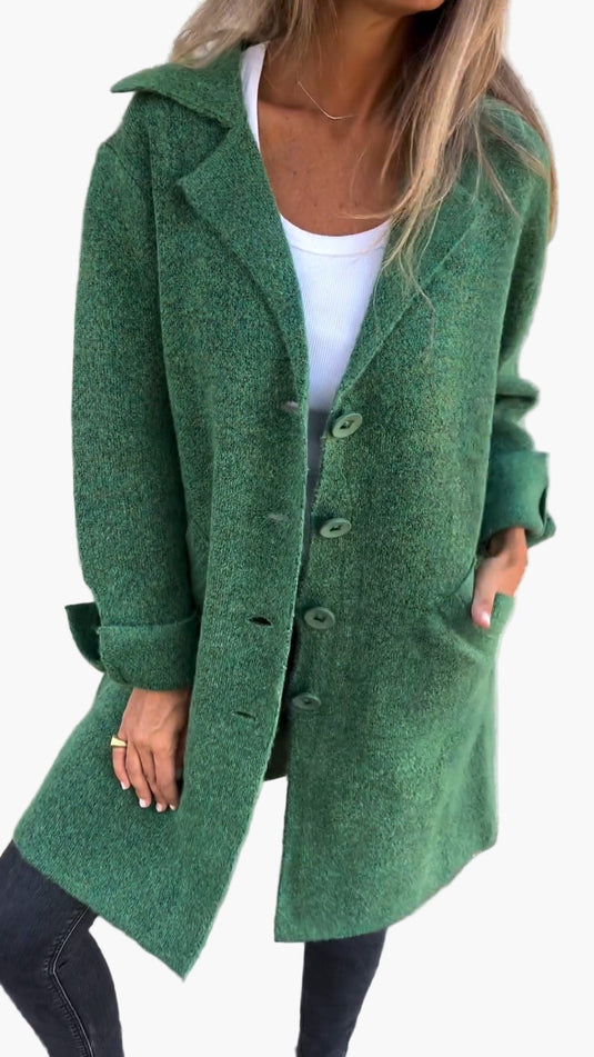 Maxine | Relaxed Oversized Button Down Women Trench Coat