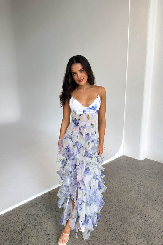 Cassy | Romantic Floral Wedding Guest Dress