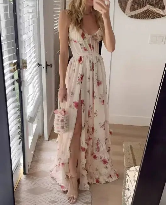 Tegan - Romantic Floral Wedding Guest Dress