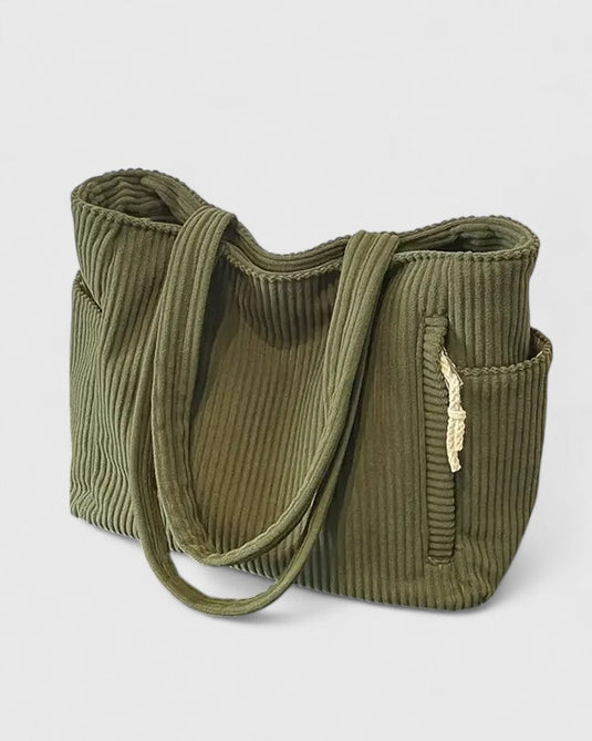 Jackie | Trendy Ribbed Shoulder Women Handbag