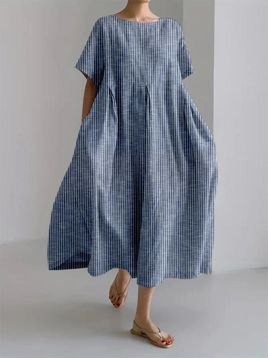 Bianca | Retro Vintage Midi Casual Summer Dress