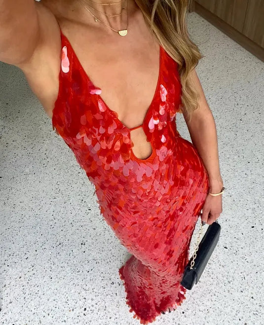 Hailey | Romantic Backless Wedding Guest Dress