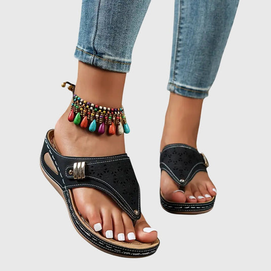 Kylie | Soft Support Slip-On Orthopedic Sandals