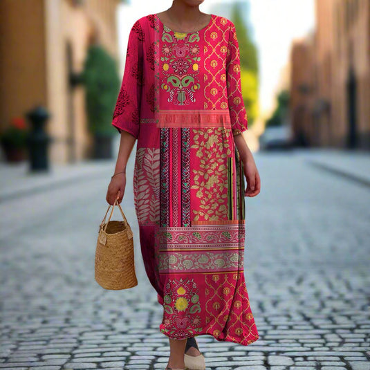Trixie | Relaxed Maxi Boho Dress