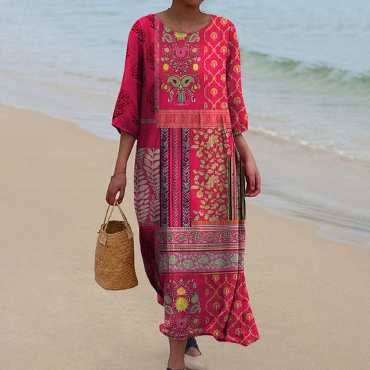 Trixie | Relaxed Maxi Boho Dress