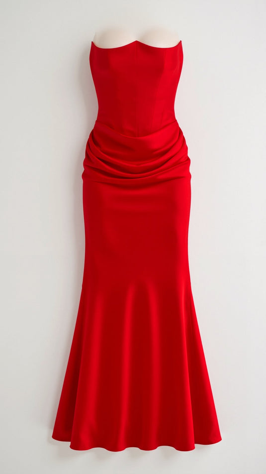 Gail | Sophisticated Maxi Wedding Guest Dress