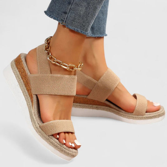 Aya | Supportive Comfort Strap Platform Sandals