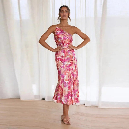 Amis - Stylish Floral Wedding Guest Dress