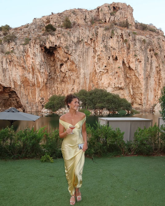 Gabby | Radiant Lace Wedding Guest Dress