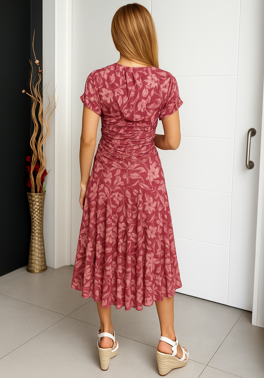 Stacey | Stunning Midi Floral Dress