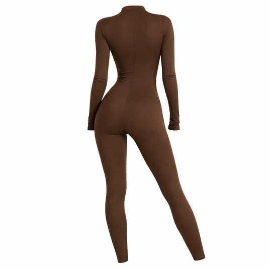 Lyra - Long Sleeves Fitness Jumpsuit