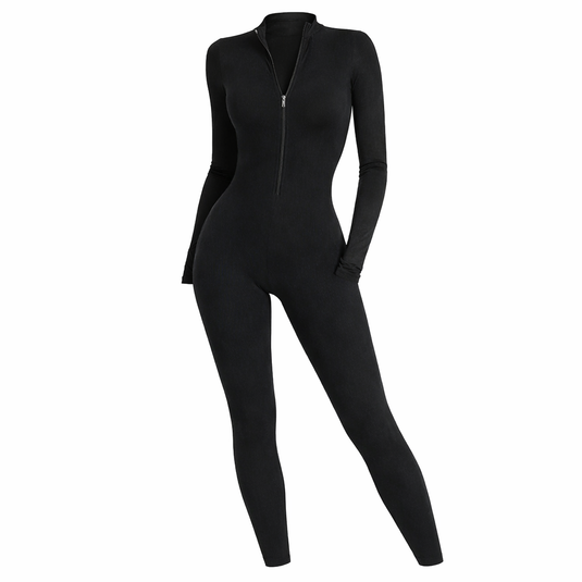 Lyra - Long Sleeves Fitness Jumpsuit