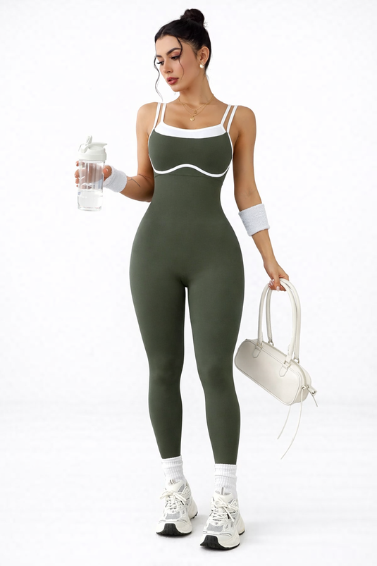 Nora - Quick-Dry Fitness Yoga Bodysuit