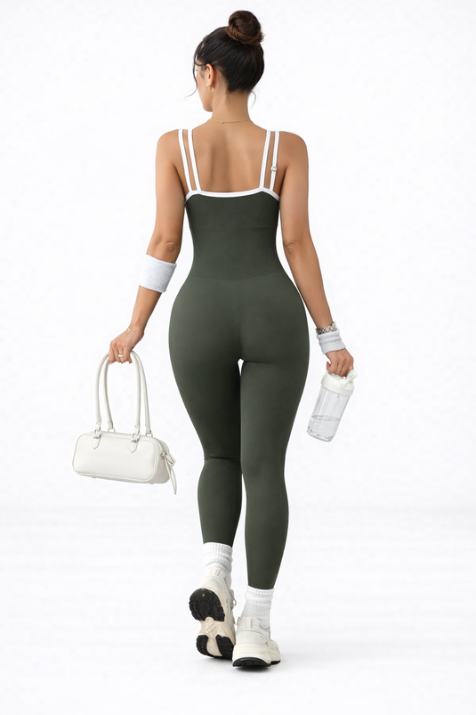 Nora - Quick-Dry Fitness Yoga Bodysuit