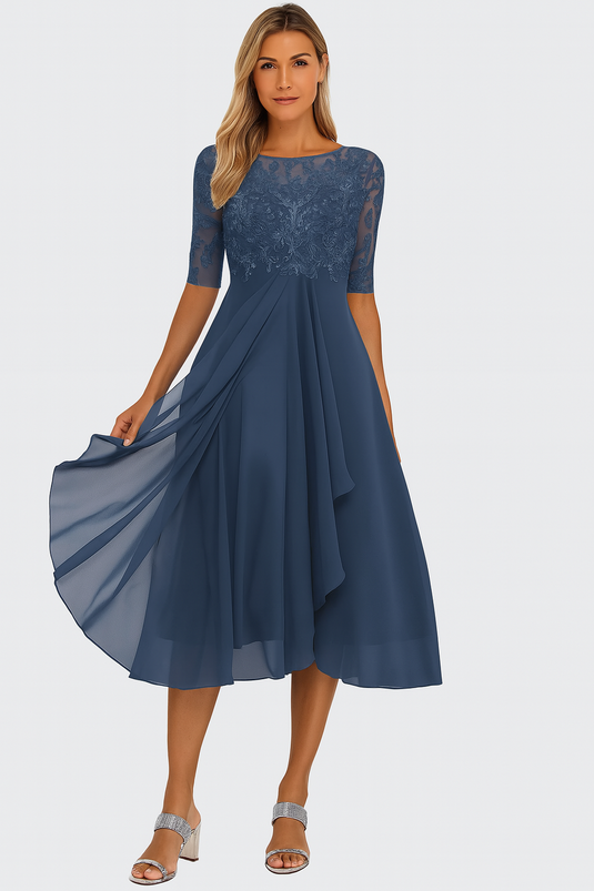 Renzel | Flattering Midi Summer Dress