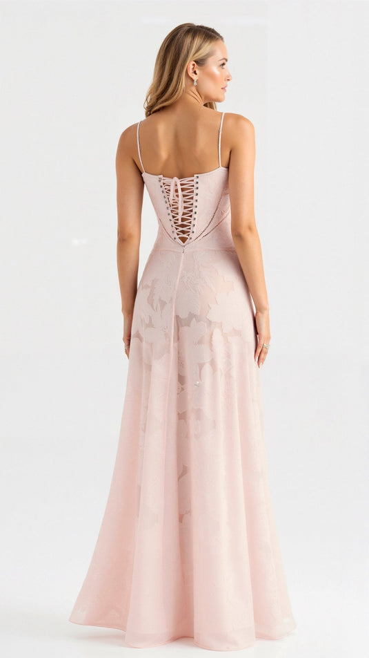 Pandora | Stunning Bustier Maxi Wedding Guest Dress