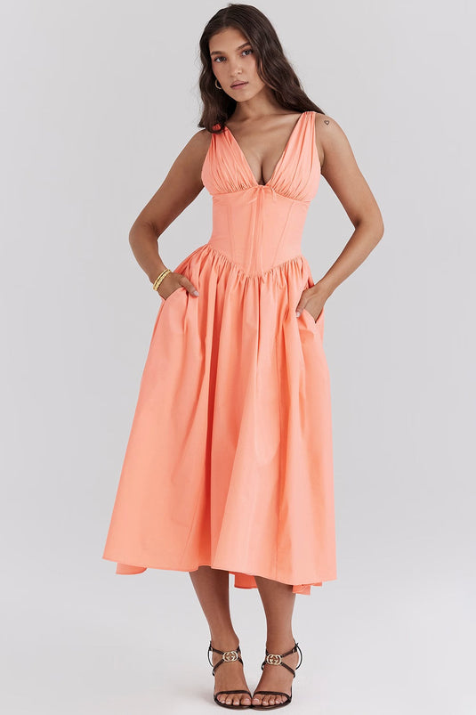 Abella - Breezy Summer Wedding Guest Dress