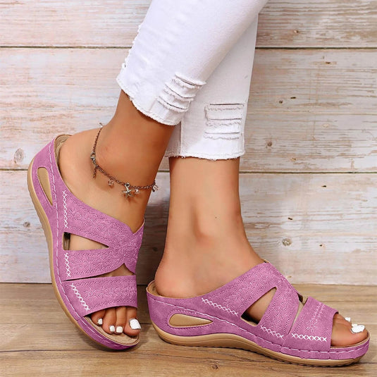 Britney | Flexible Buckle Strap Women Orthopedic Sandals