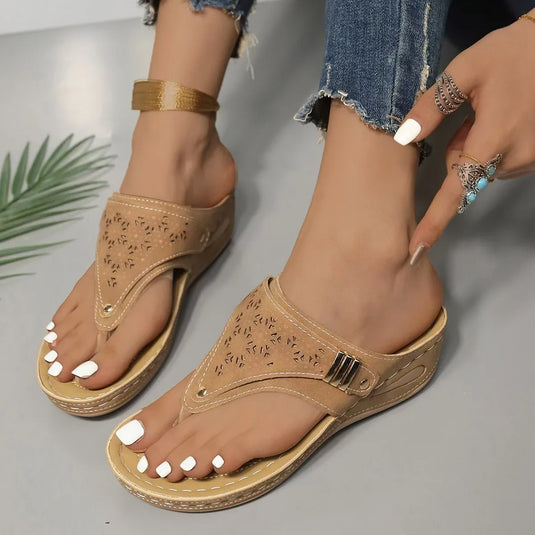 Aries | Easy Walk Platform Sandals