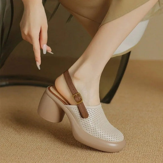 Gillian | Flexible Comfort Low Heel Sandals
