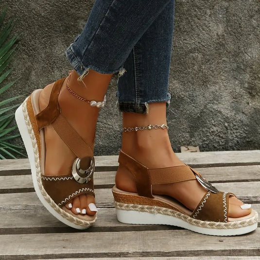 Candice | Secure Fit Buckle Strap Women Orthopedic Sandals