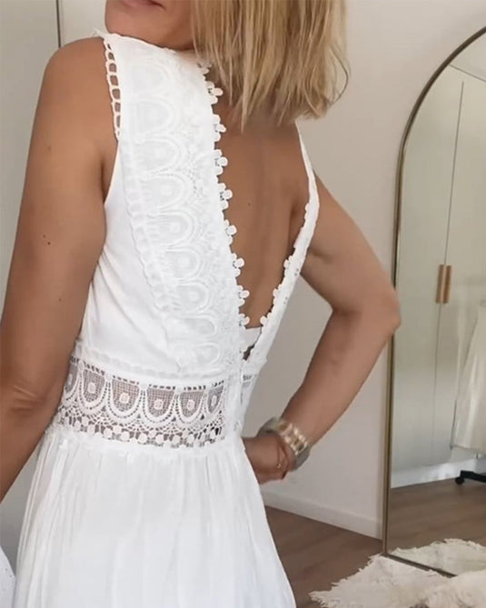 Lily | Graceful Wrap Draped Boho Dress