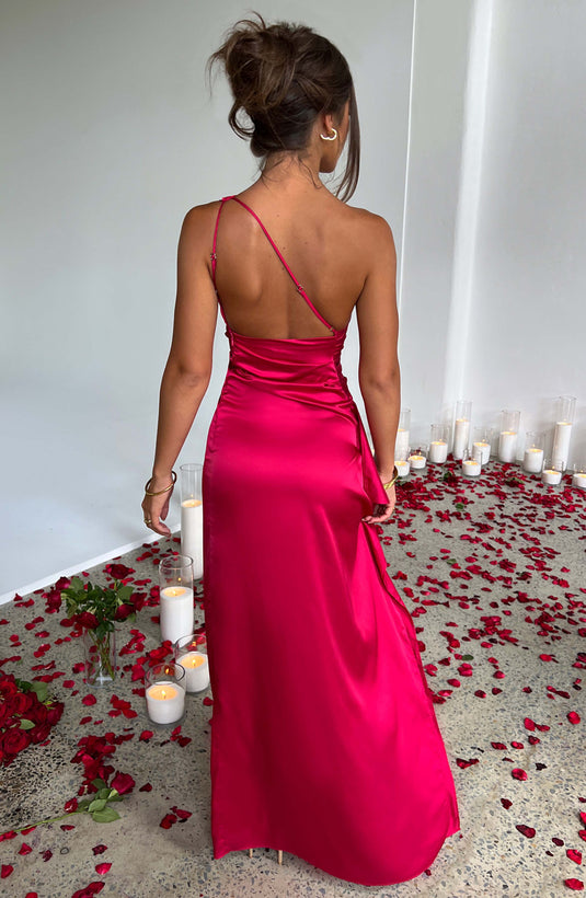 Ella | Glamorous One Shoulder Wedding Guest Dress