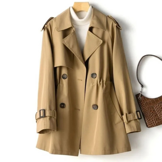 Kenzie | Sophisticated Double Breasted Women Trench Coat