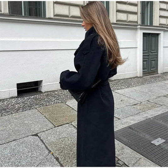 Lucia | Classic Double-Breasted Women Trench Coat