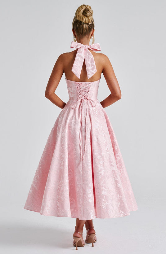 Renee | Chic Midi Wedding Guest Dress