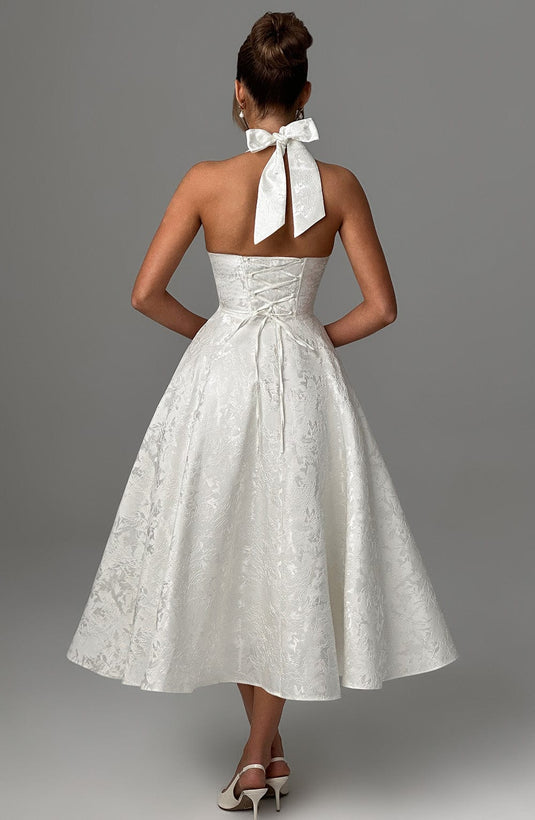Renee | Chic Midi Wedding Guest Dress