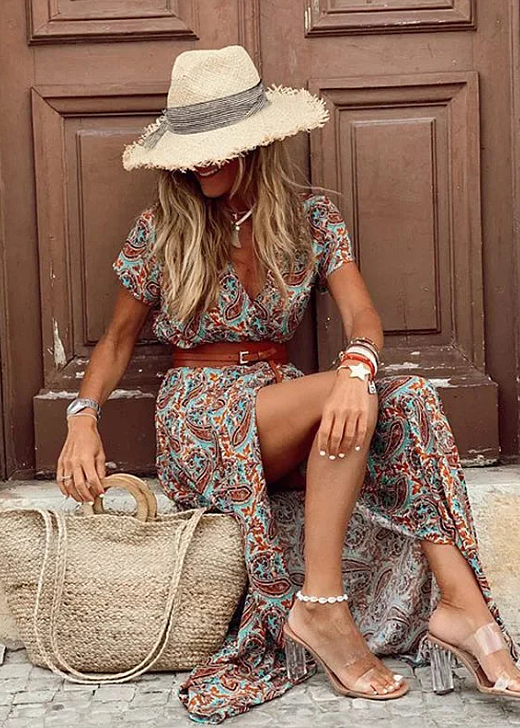 Kirsten | Elegant Maxi Boho Dress