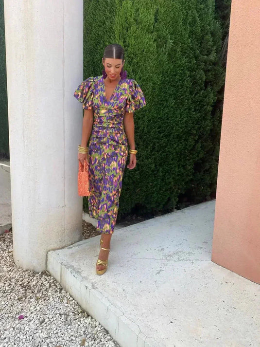 Paris - Elegant Evening Wedding Guest Dress