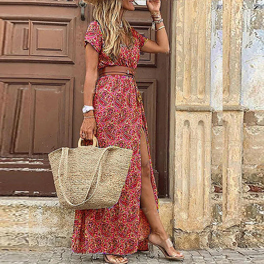 Kirsten | Elegant Maxi Boho Dress