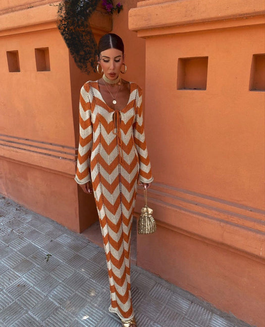 Nicole | Chic Maxi Wedding Guest Dress