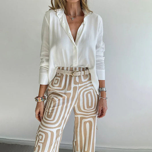 Phoebe | Polished Matching Outfit Women Two Piece Set