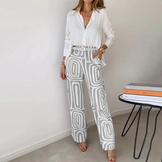 Phoebe | Polished Matching Outfit Women Two Piece Set