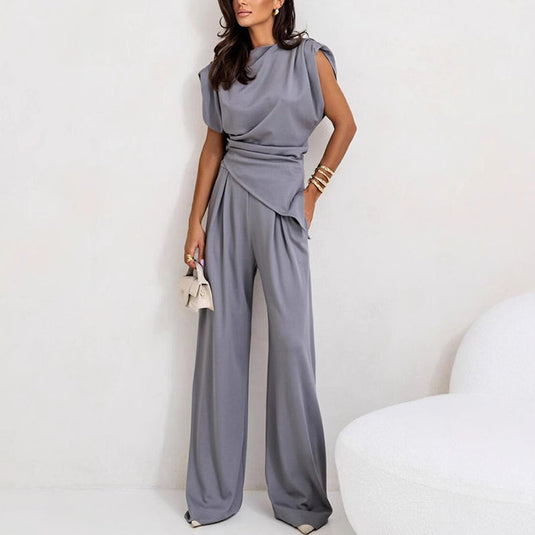 Nicola | Sophisticated Matching Women Two Piece Set