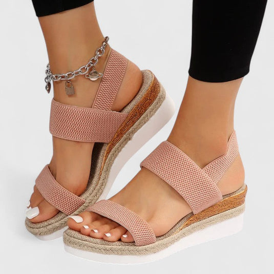 Aya | Supportive Comfort Strap Platform Sandals