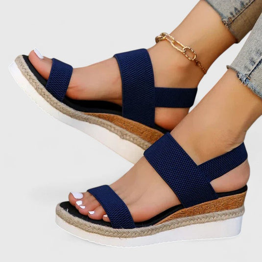 Aya | Supportive Comfort Strap Platform Sandals
